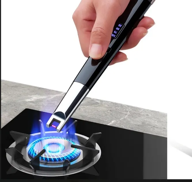Premium USB Type-C Rechargeable Arc Electric Gas Lighter