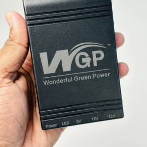 New Version WGP mini UPS 10400mAh – 5/9/12V – Black