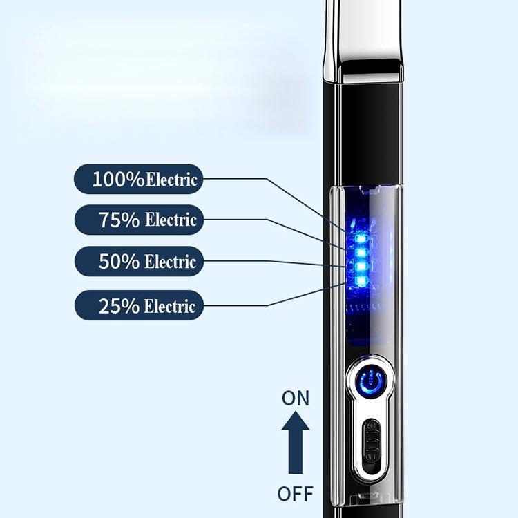 Premium USB Type-C Rechargeable Arc Electric Gas Lighter - Image 2