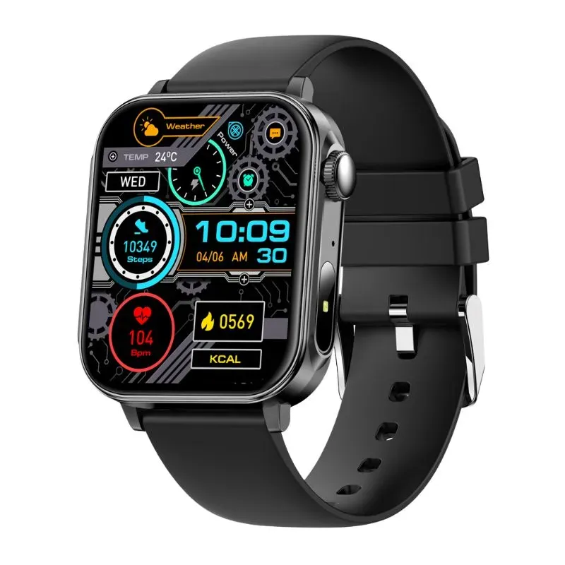Colmi P80 BT Calling Smartwatch – Silicon Belt
