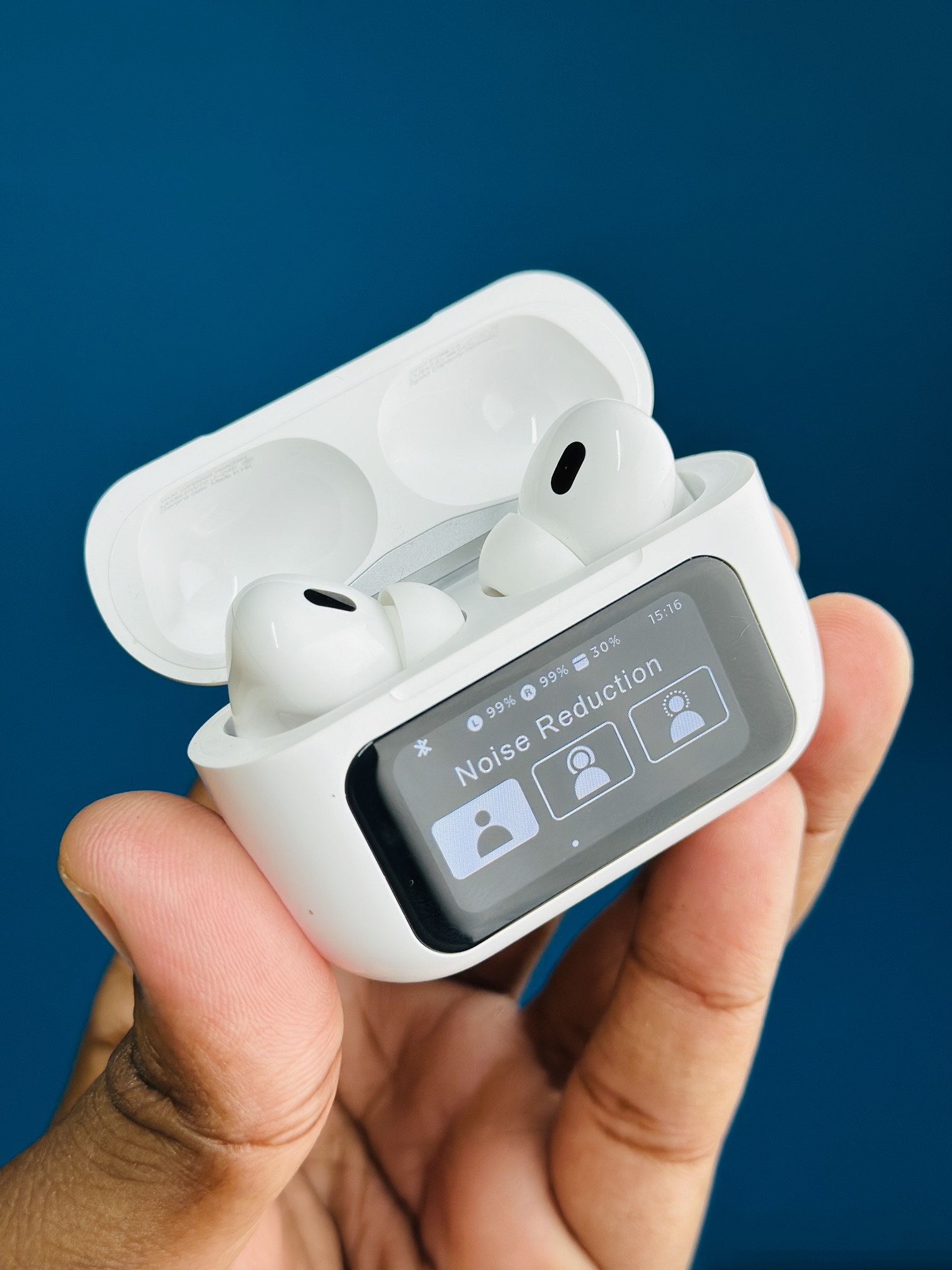 Hoco EW72 ANC TWS Earbuds With HD Display - Image 5