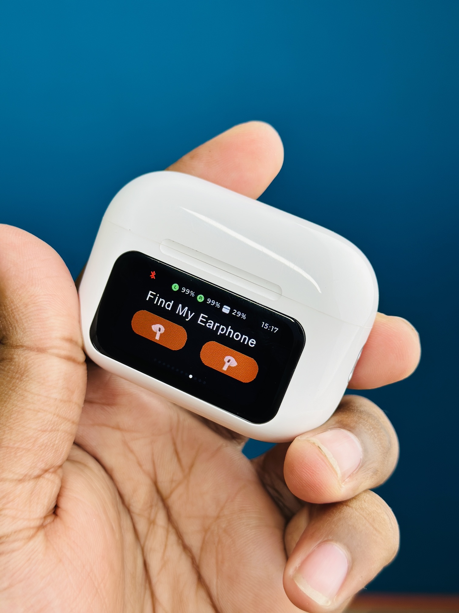 Hoco EW72 ANC TWS Earbuds With HD Display - Image 3